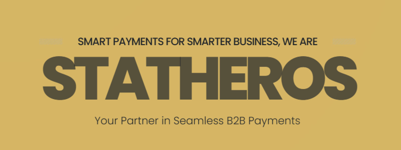 Statheros Pitch Deck